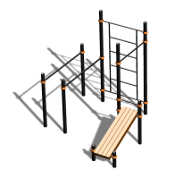 Спортивный комплекс воркаут ВС-98 в Нальчике