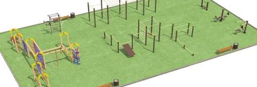 Проект спортивной площадки для любого возраста в Нальчике