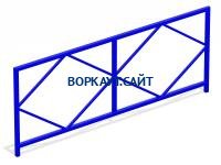 Ограждение площадки МАФ 5001 в Нальчике