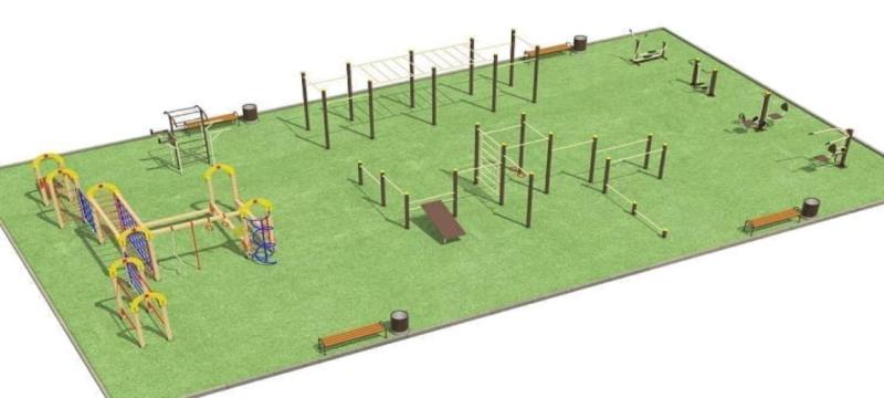 Проект спортивной площадки для любого возраста - 1 096 200 рублей. в Нальчике