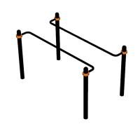 Спортивный комплекс воркаут ВС-180 в Нальчике