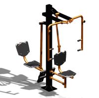 Уличный тренажер "Баттерфляй Жим ног" УТ347 в Нальчике