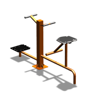 Уличный тренажер "Твистер стоя Твистер сидя" УТ323 в Нальчике