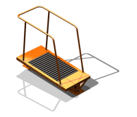 Уличный тренажер "Беговая дорожка" УТ 125 в Нальчике Уличный тренажер "Беговая дорожка" УТ 125 в Нальчике