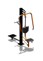 Уличный тренажер "Жим от груди Твистер" УТ328 в Нальчике