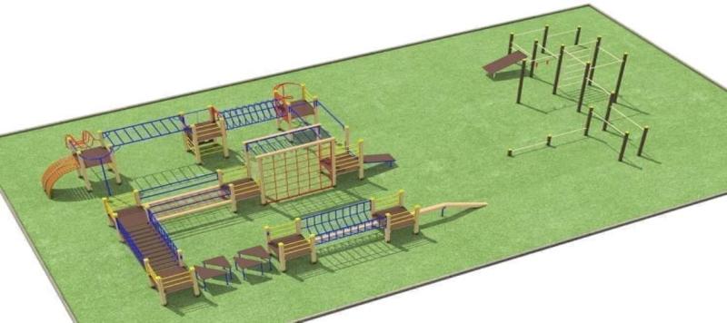 Проект спортплощадки с полосой препятствий - 1 178 100 рублей в Нальчике