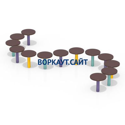 Бум-бревно Змейка ДСК 3542 в Нальчике