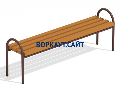 Лавочка парковая МАФ 1603 в Нальчике