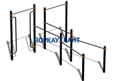 Спортивный комплекс воркаут ВС-197 в Нальчике