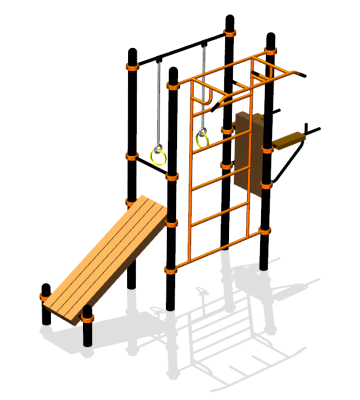 Спортивный комплекс воркаут ВС-78 в Нальчике