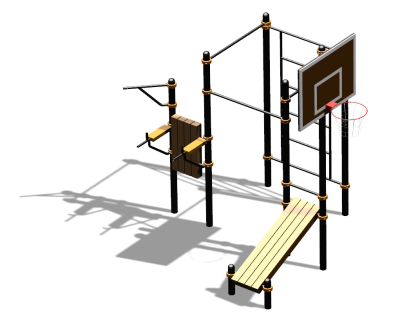 Спортивный комплекс воркаут ВС-94 в Нальчике