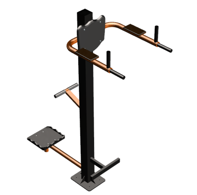 Уличный тренажер "Брусья Пресс Твистер" УТ345 в Нальчике