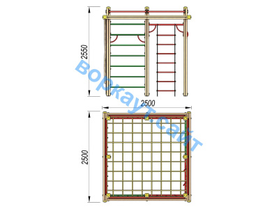 Детский спортивный комплекс ДСК 3110 в Нальчике Детский спортивный комплекс ДСК 3110 в Нальчике