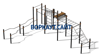 Спортивный комплекс воркаут ВС-199 в Нальчике