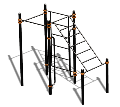 Спортивный комплекс воркаут ВС-193 в Нальчике