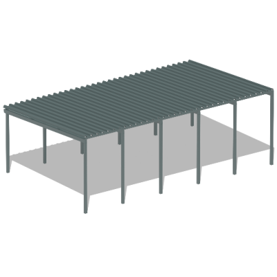 Большой теневой навес трибун МАФ 4131 в Нальчике