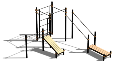 Спортивный комплекс воркаут ВС-198 в Нальчике