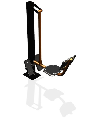 Уличный тренажер "Жим ногами одинарный" УТ 110 в Нальчике Уличный тренажер "Жим ногами одинарный" УТ 110 в Нальчике