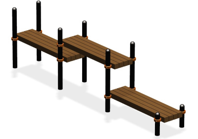 Спортивный комплекс воркаут ВС-63 в Нальчике