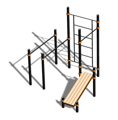 Спортивный комплекс воркаут ВС-98 в Нальчике