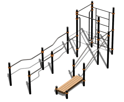 Спортивный комплекс воркаут ВС-194 в Нальчике