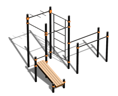 Спортивный комплекс воркаут ВС-91 в Нальчике