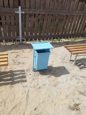 Урна с крышкой МАФ 1631 в Нальчике