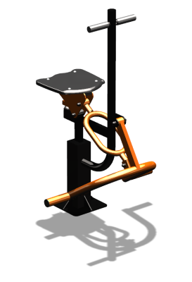 Уличный тренажер "Ковбой" УТ 107 в Нальчике