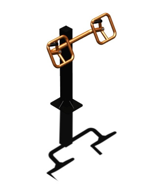 Уличный тренажер "Штурвал одинарный" УТ 122 в Нальчике