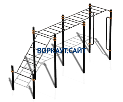 Спортивный комплекс воркаут ВС-190 в Нальчике
