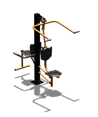 Уличный тренажер "Верхняя тяга Флекс" УТ325 в Нальчике