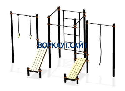 Спортивный комплекс воркаут ВС-44 в Нальчике