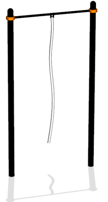 Турник с гимнастическим канатом ВС-34 в Нальчике