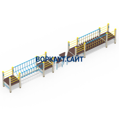 Детский спортивный комплекс Двойной мостик ДСК 3115 в Нальчике