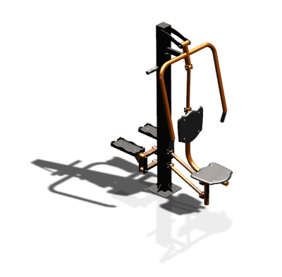 Уличный тренажер "Жим от груди Степпер" УТ342 в Нальчике