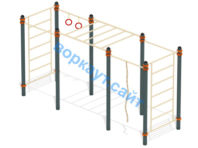 Воркаут комплекс гимнастический  ВС-24 в Нальчике