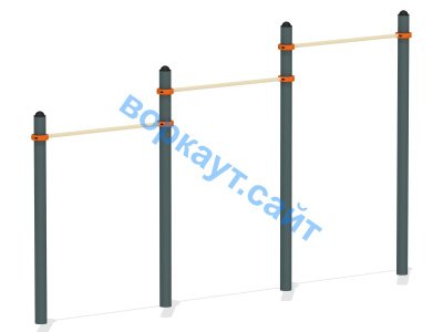 Турник тройной ВС-4 в Нальчике