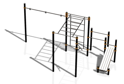 Спортивный комплекс воркаут ВС-87 в Нальчике