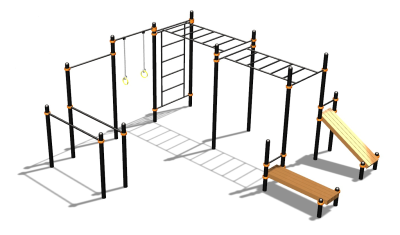Спортивный комплекс воркаут ВС-71 в Нальчике