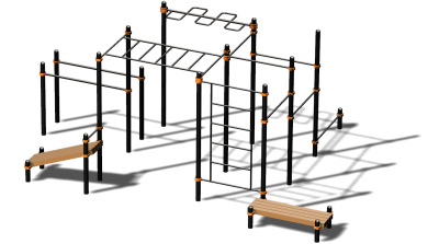 Спортивный комплекс воркаут ВС-141 в Нальчике
