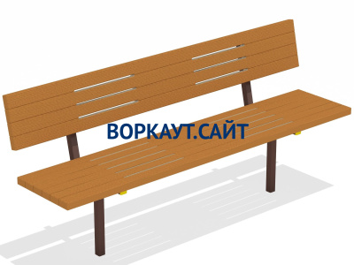 Диван уличный МАФ 1608 в Нальчике