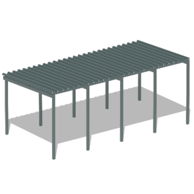 Теневой навес трибун МАФ 4130 в Нальчике