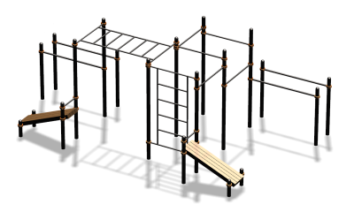 Спортивный комплекс воркаут ВС-100 в Нальчике