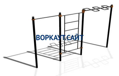 Спортивный комплекс воркаут ВС-129 в Нальчике