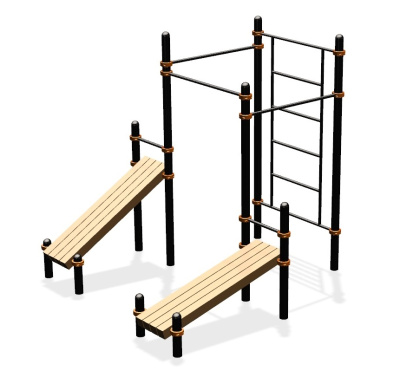 Спортивный комплекс воркаут ВС-42 в Нальчике