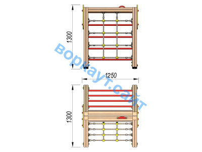 Детский спортивный комплекс ДСК 3201 в Нальчике