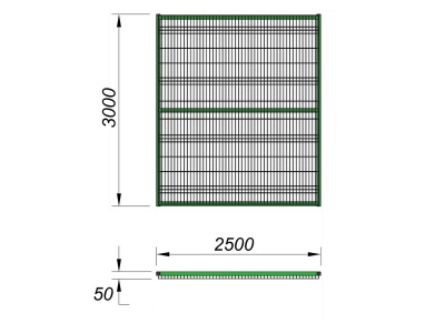 Ограждение спортивной площадки 2500х3000 МАФ 5103 в Нальчике