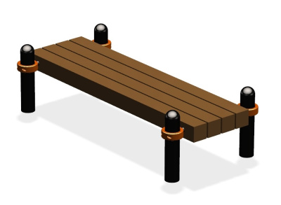 Воркаут скамья ВС-38 в Нальчике