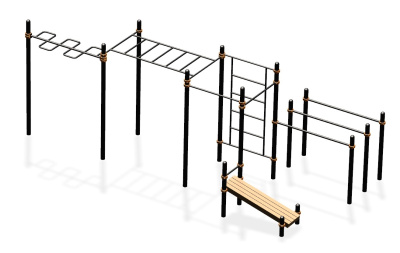 Спортивный комплекс воркаут ВС-57 в Нальчике