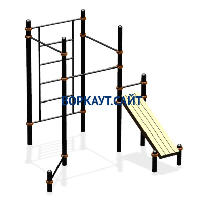 Спортивный комплекс для воркаут ВС-29 в Нальчике